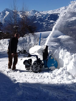D&eacute;neigement Ballestraz Jardin